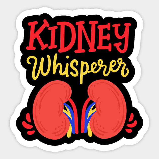 Dialysis Nephrology Nurse Dialysis Nurse Sticker by KAWAIITEE